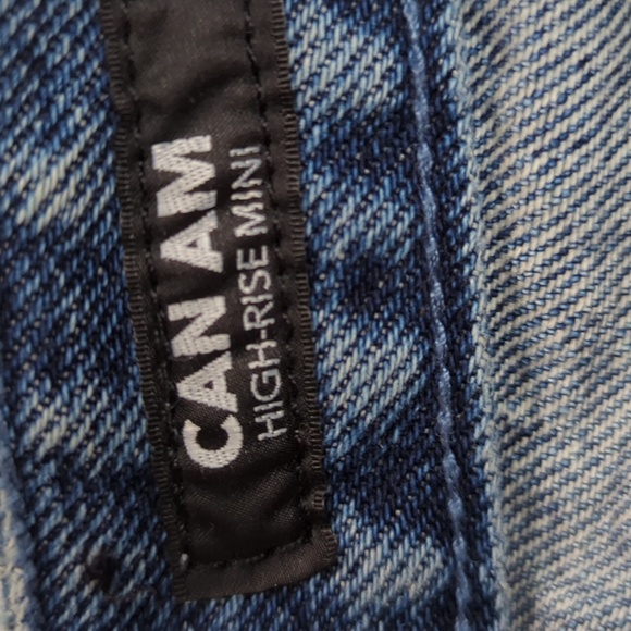 Mini denim skirt, size 29 - Picture 4 of 6